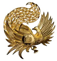 Монета "Феникс", 2025 г., Серебро, 62,2 гр., проба 999, САМОА